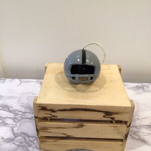 Oakland Raiders California State Prison Handmade Mini Helmet NWOT